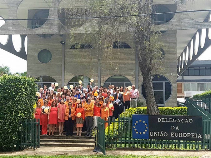 Adhesión de la Unión Europea en Brasil. Foto ONU Mujeres BRasil