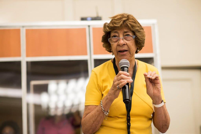 Mabel Bianco co-presidenta de CoNGO LAC. Foto: ONU Mujeres/Eduard Serra.
