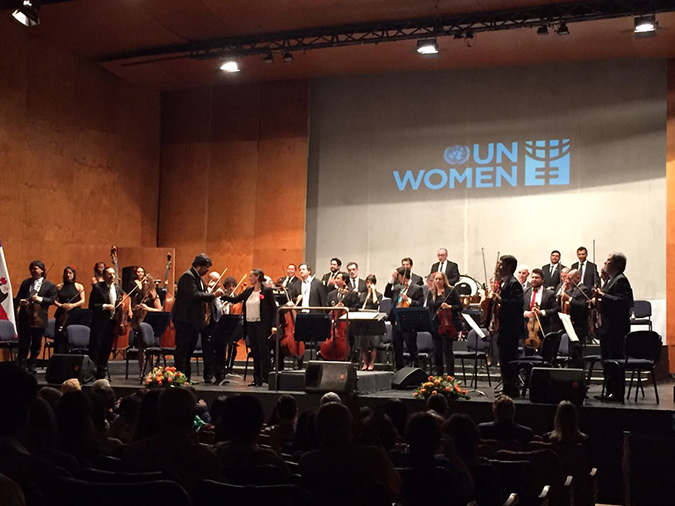 HeForShe ArtsWeek Chile ONU Mujeres