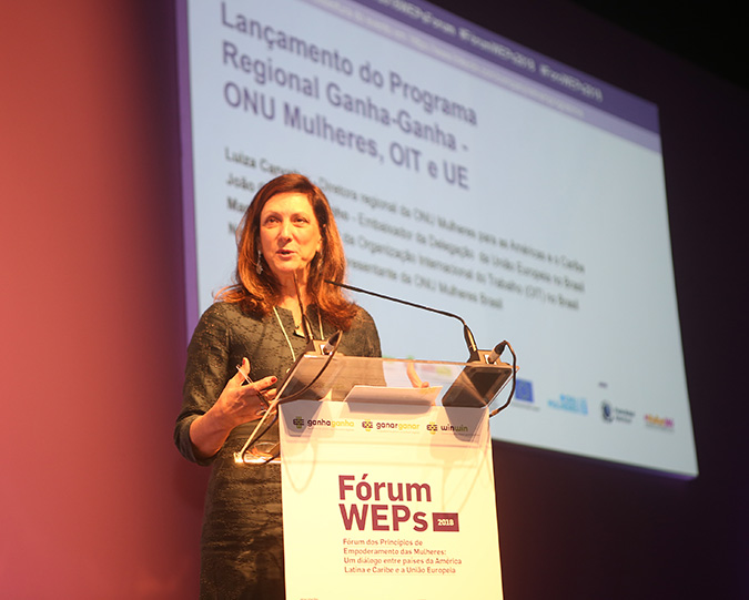 Luiza Carvalho, Directora Regional de ONU Mujeres 