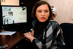Ludmila Galbura openedher own business that provides translation services after seeking assistance from the JointInformation and Services Bureau in her district.