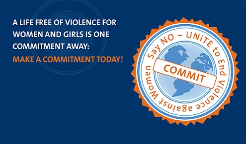 A life free of violence for women and girls is one commitment away