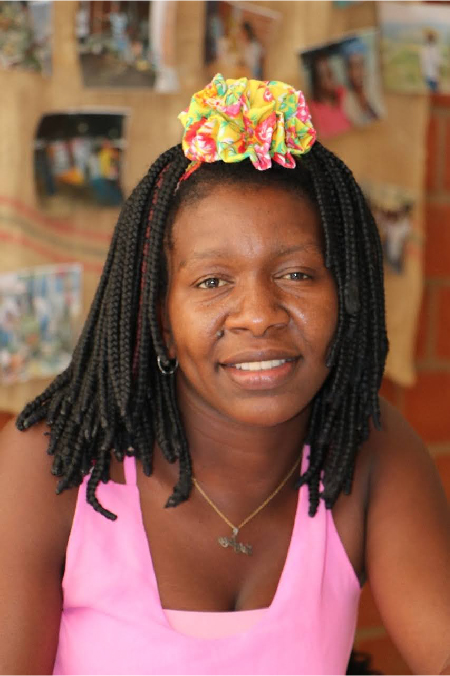 Gloria Bermudez mujer afrocolombiana