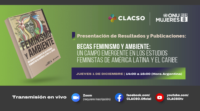 Evento Feminismo y Ambiente - Flyer