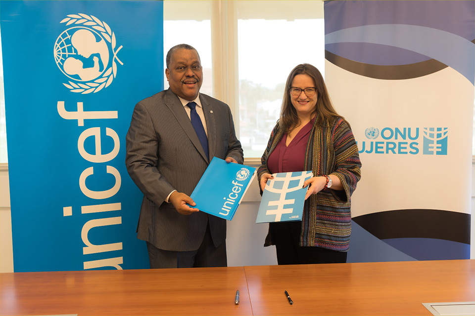 ONU Mujeres y UNICEF impulsan la igualdad de género y el