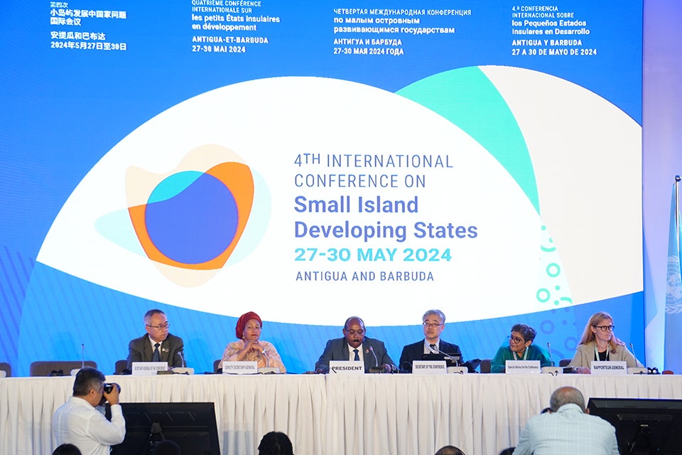 The SIDS4’s 8th Plenary Meeting, closing of the General Debate. Photo: UN Women/Rodrigo Herrera