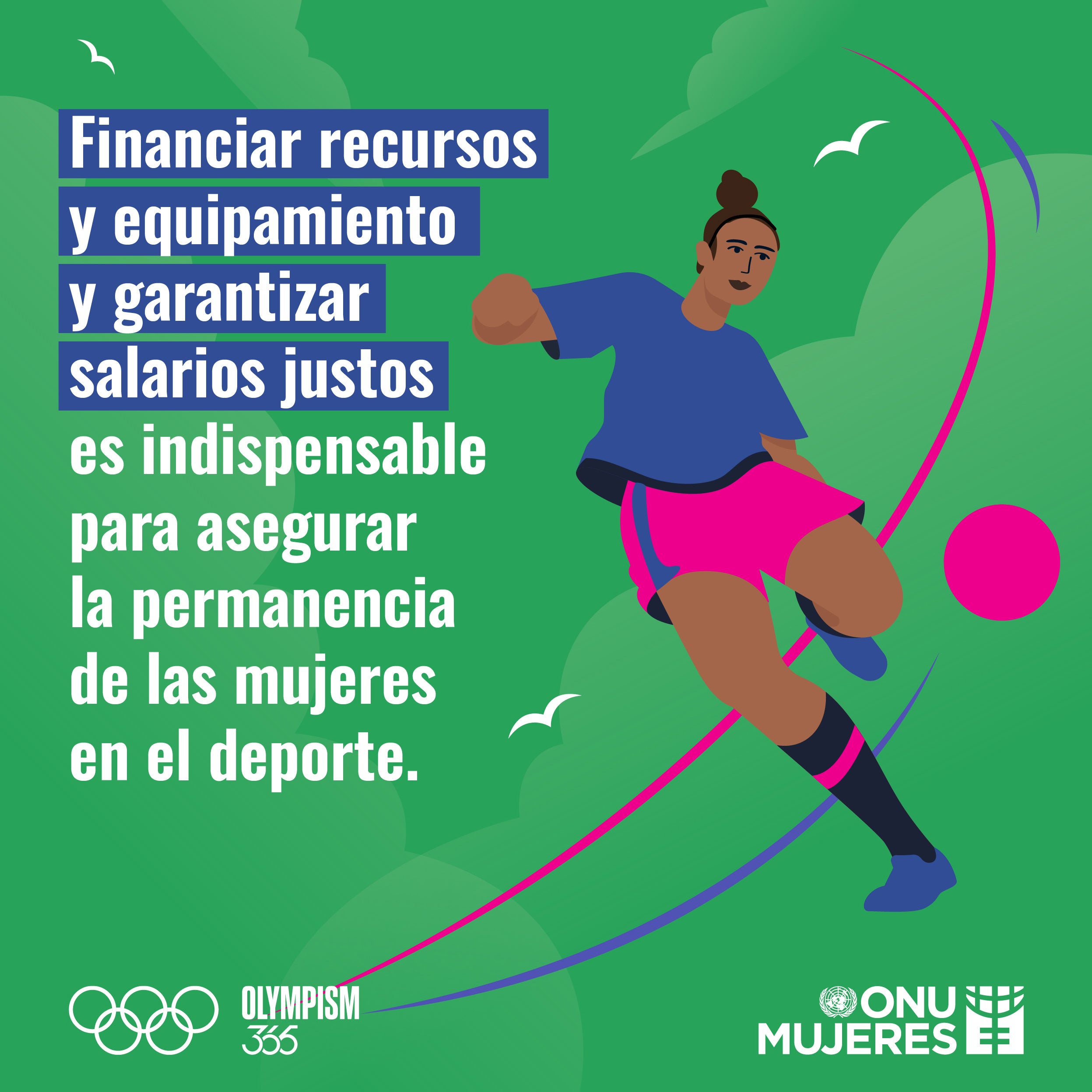 Deporte para la igualdad financiar recursos 