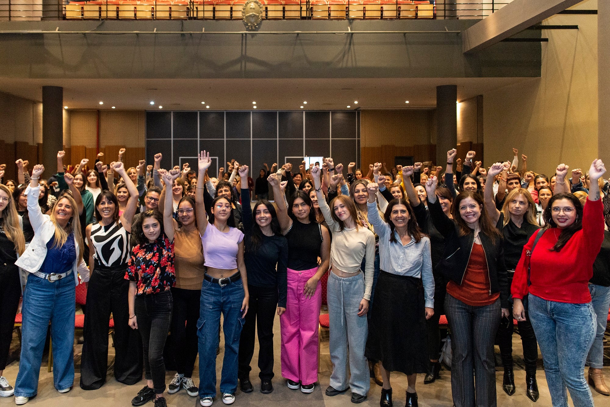  Evento de cierre de Chicas con Futuro en marzo de 2024. Foto: ONU Mujeres / Gala Abramovich