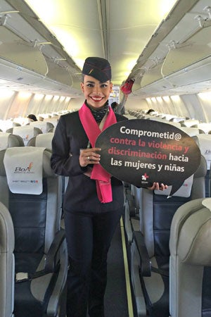 A bordo de la nave se realizó un acto especial de reconocimiento a estas mujeres que contribuyen al desarrollo del país. Foto ONU Mujeres Bolivia