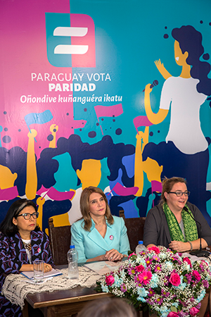 Fue presentada la campaña “Paraguay Vota Paridad”