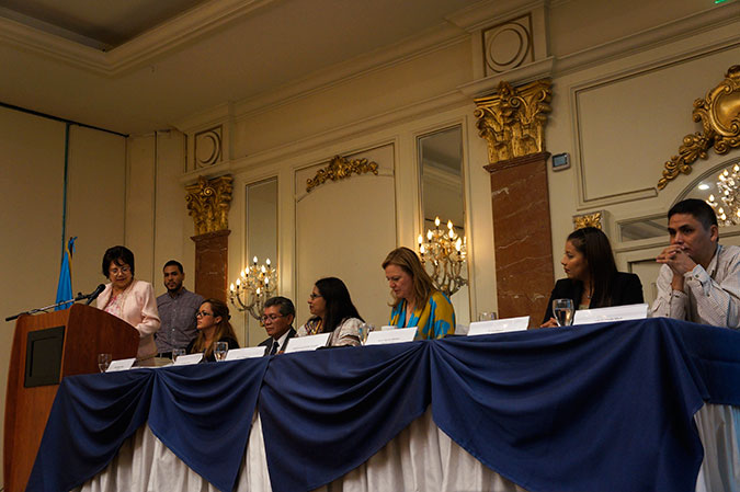 Presentación de estudio participación política en Guatemala
