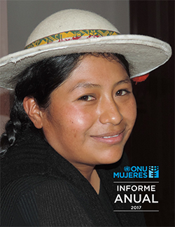 Portada informe anual ONU Mujeres Bolivia