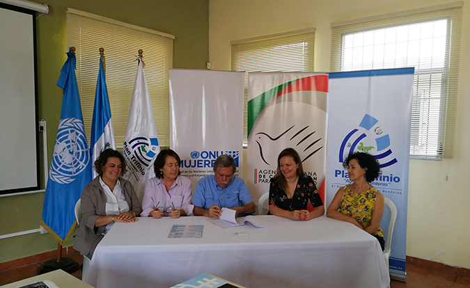 programa Mujeres, Economía Local y Territorios (MELYT) financiado por la Cooperación Italiana y que se ejecuta en el Triángulo Norte (TN) de Centro América.