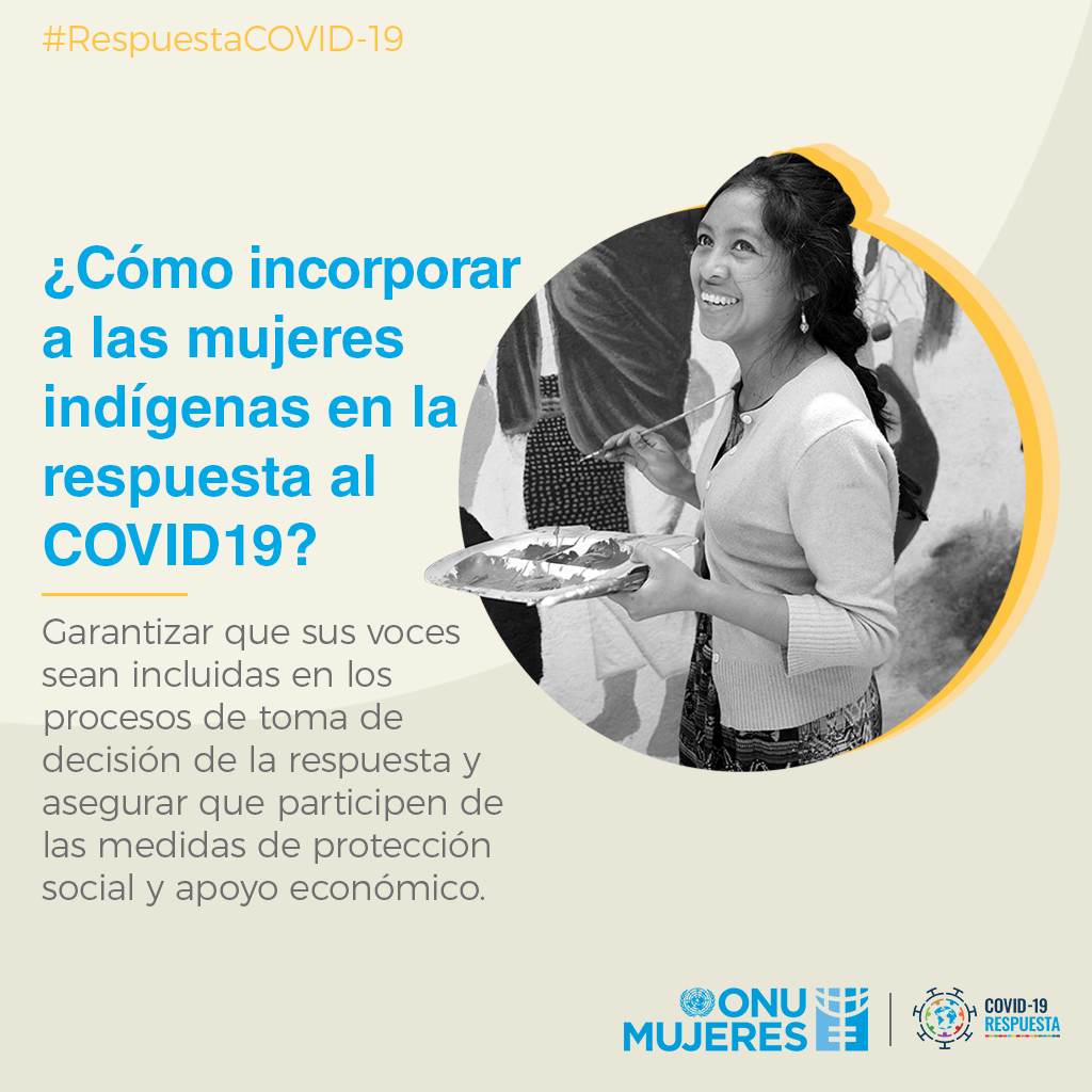 Mujeres indígenas respuesta covid 