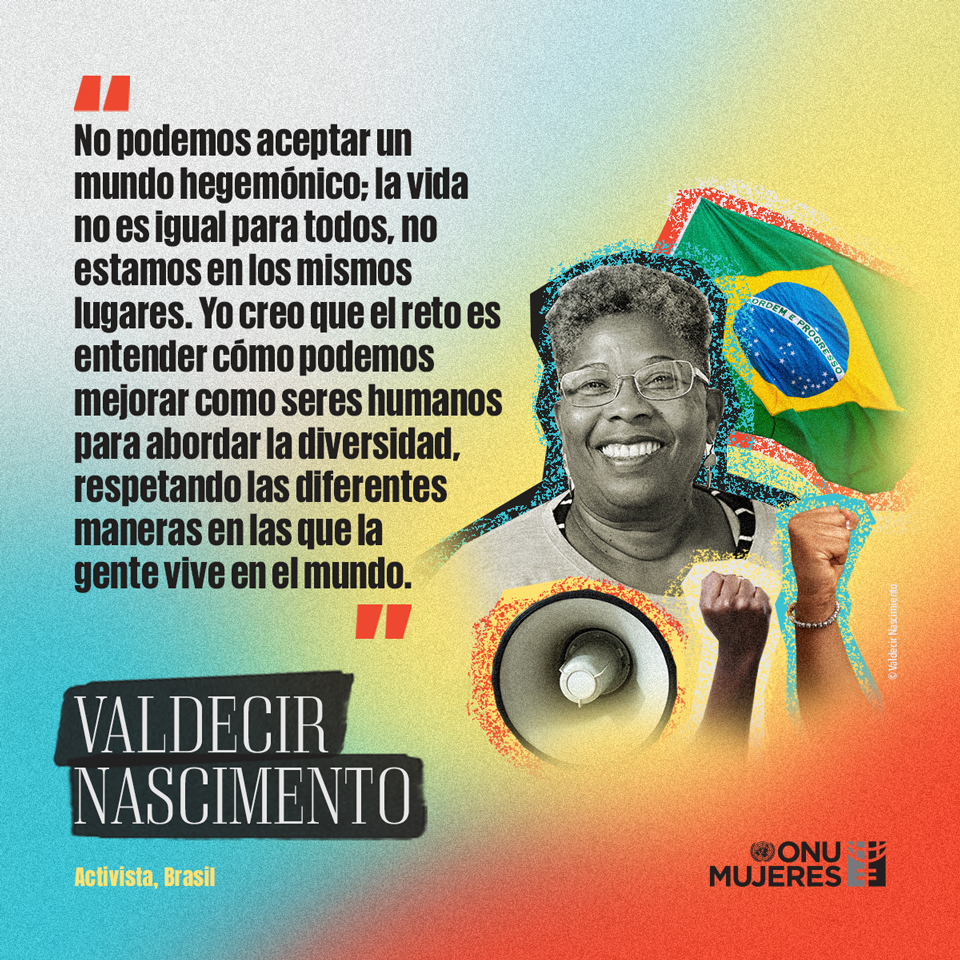 Valdecir Nascimento serie editorial mujeres en espacios de poder