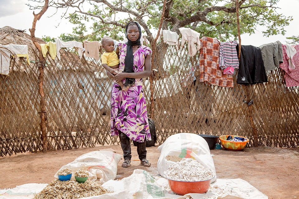 Gado refugee camp, Cameroon, 2016. Photo: UN Women/Ryan Brown