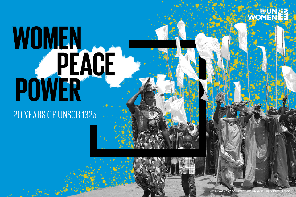Women, peace, power: 20 years of UNSCR 1325