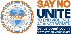 COMMIT and SayNO–UNiTE to End Violence against Women campaigns